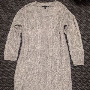NWOT Walter Baker Gray Tunic Sweater women's size large